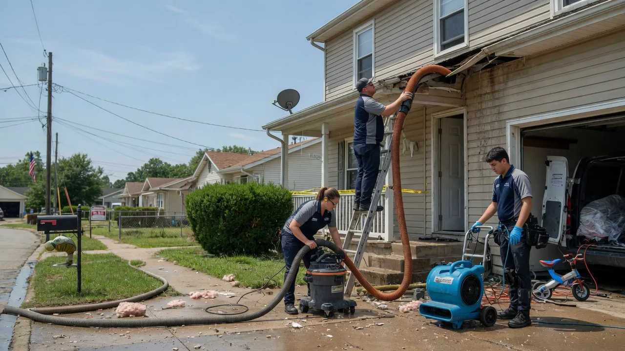 Water Damage Restoration in Ridgway, IL near me